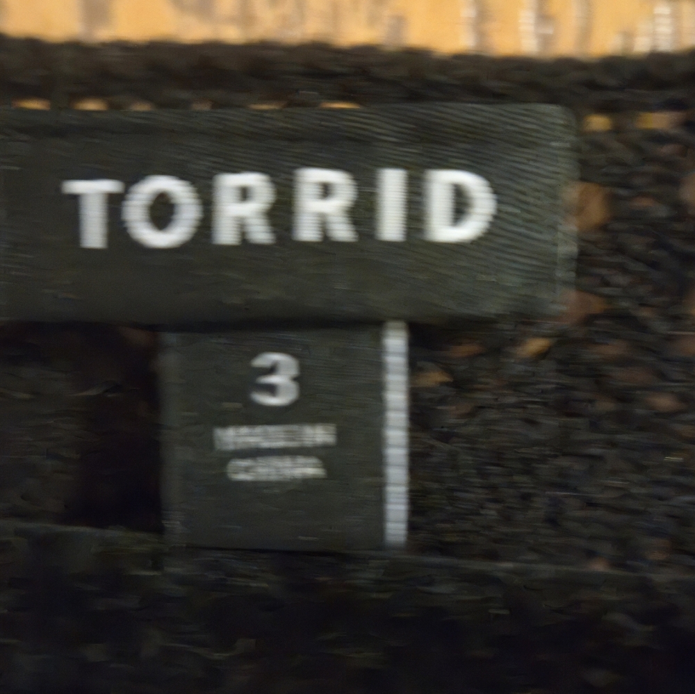 Torrid Crochet Knit Top - Picture 5 of 7